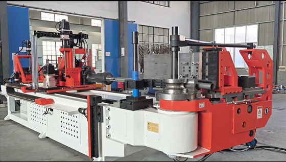 DW130CNC10A3S-T автоматическая CNC-машина для изгиба труб 5,5 дюймовой трубки с 10-осной изгибой