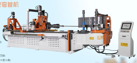 DW130CNC10A3S-T автоматическая CNC-машина для изгиба труб 5,5 дюймовой трубки с 10-осной изгибой