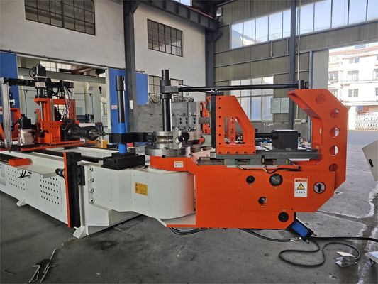 DW130CNC10A3S-T автоматическая CNC-машина для изгиба труб 5,5 дюймовой трубки с 10-осной изгибой
